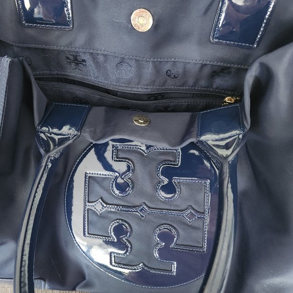 Navy Tory Burch Large Bag - Picture 12 of 12